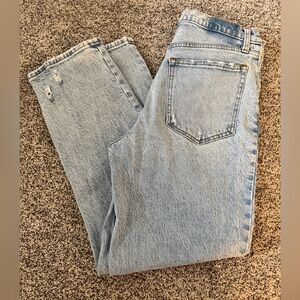 Abercrombie 90’s Ultra High Rise Straight Jean